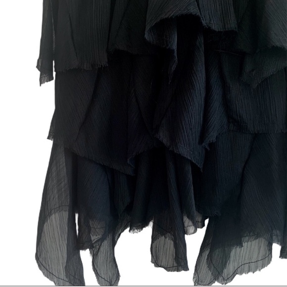 Free People beaded chiffon slip dress - Picture 5 of 7